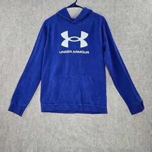 Under Armour Youth YXL Blue ColdGear Hoodie Sweatshirt